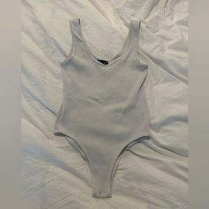 Zara white bodysuit